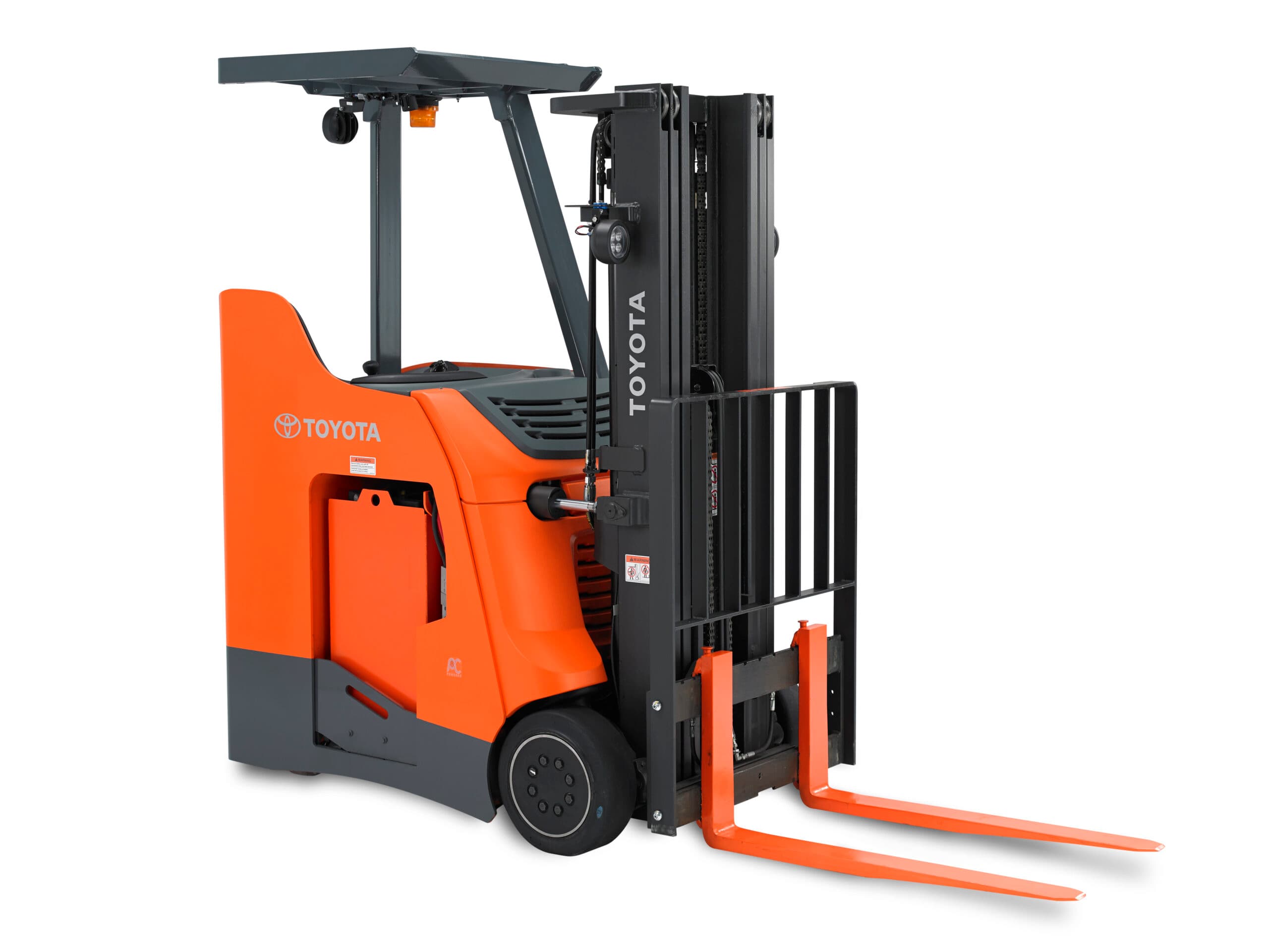 Toyota Stand-Up Electric Forklifts | Toyota MHS