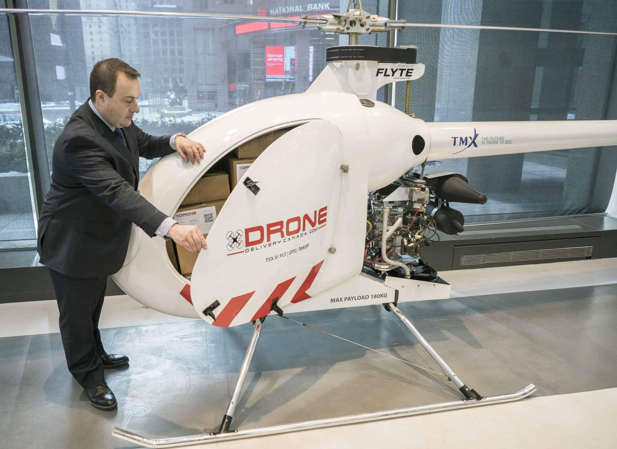 Drone Delivery Canada Showcases Long-Range Heavy Cargo Drone | UST