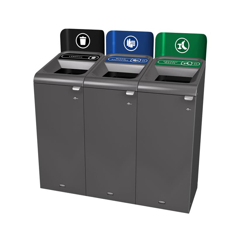 Configure Recyclingstation Mixed Recycling EN 57 liter, Rubbermaid ...