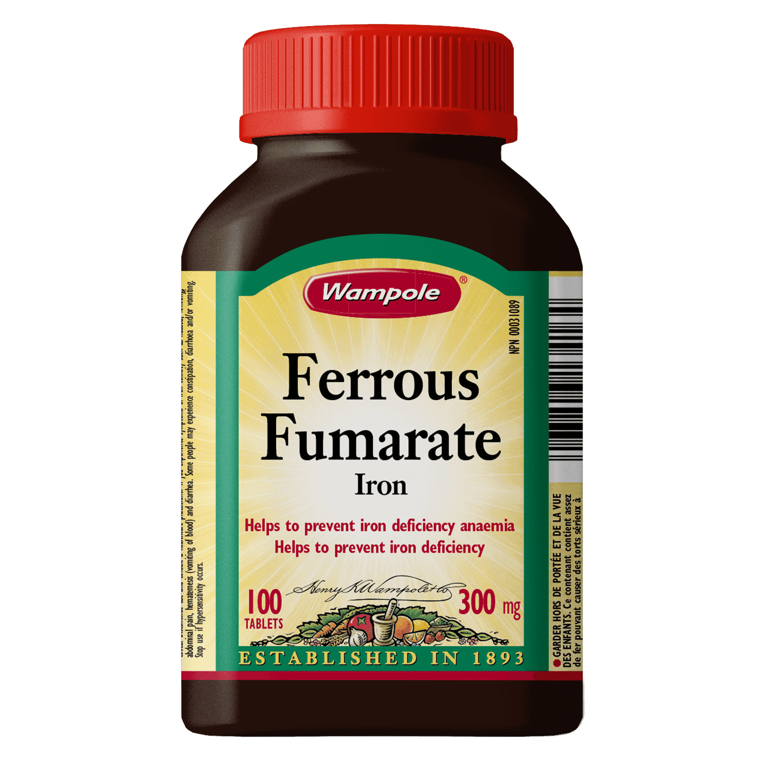 Ferrous Fumarate by Sivem 210 mg Iron Supplement