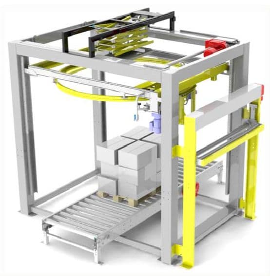 Muller LCS: Octopus 1800S | Post Production Automation - Pallet Stretch ...