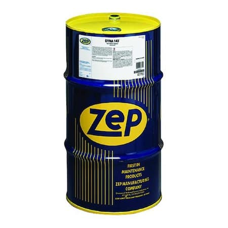 Zep Dyna 143 Cleaner/Degreaser, 20 gal Drum, Ready to Use, Solvent ...