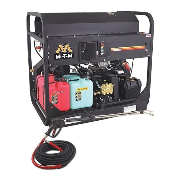 Mi-T-M Heavy Duty 3500 psi Hot Water Gas Pressure Washer HS-3506-1MGH ...