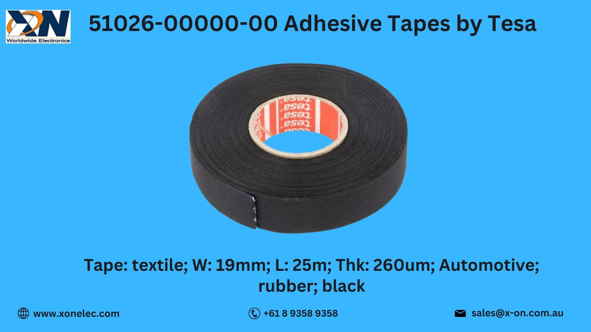 51026-00000-00 Adhesive Tapes by Tesa for Cabling