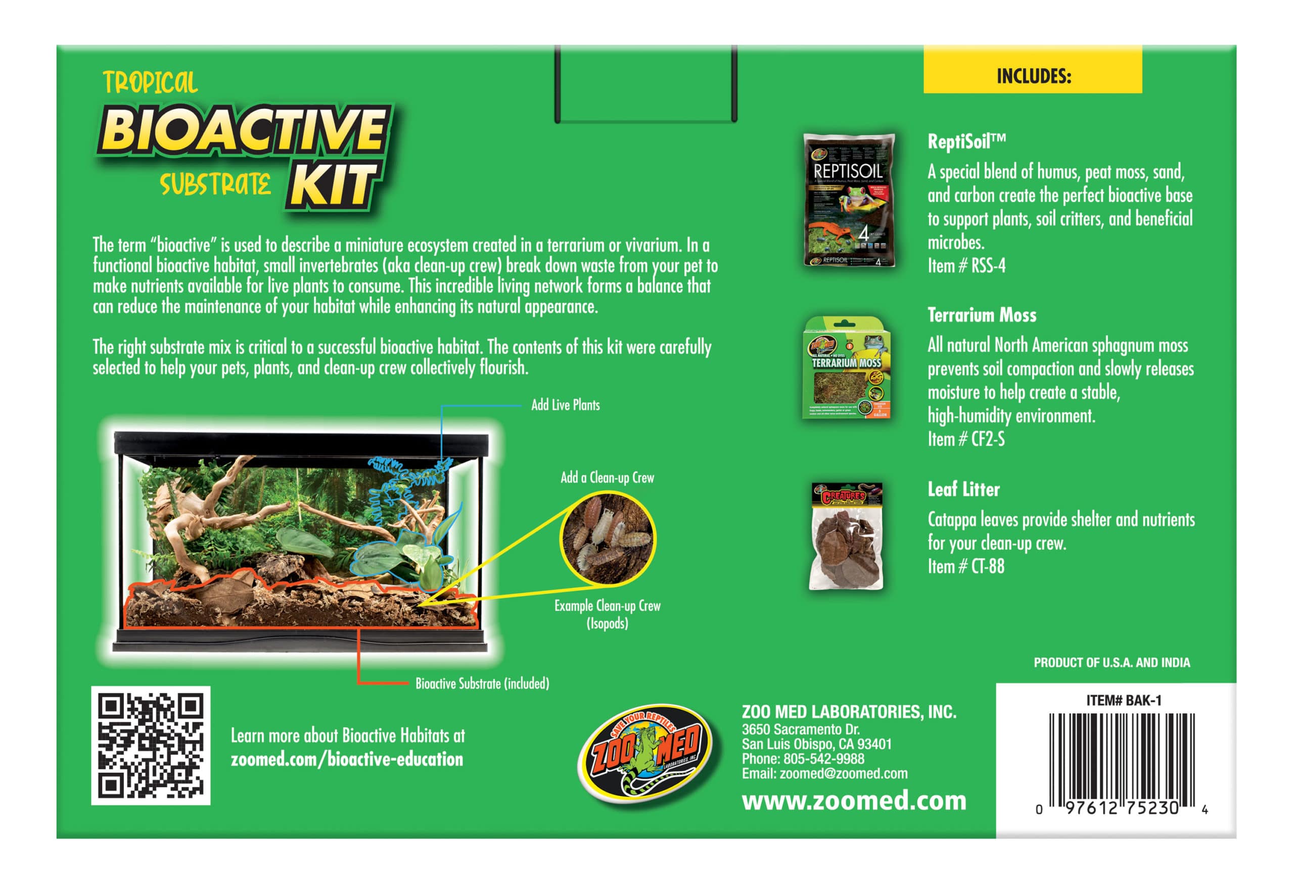 Tropical Bioactive Substrate Kit • Cornel's World
