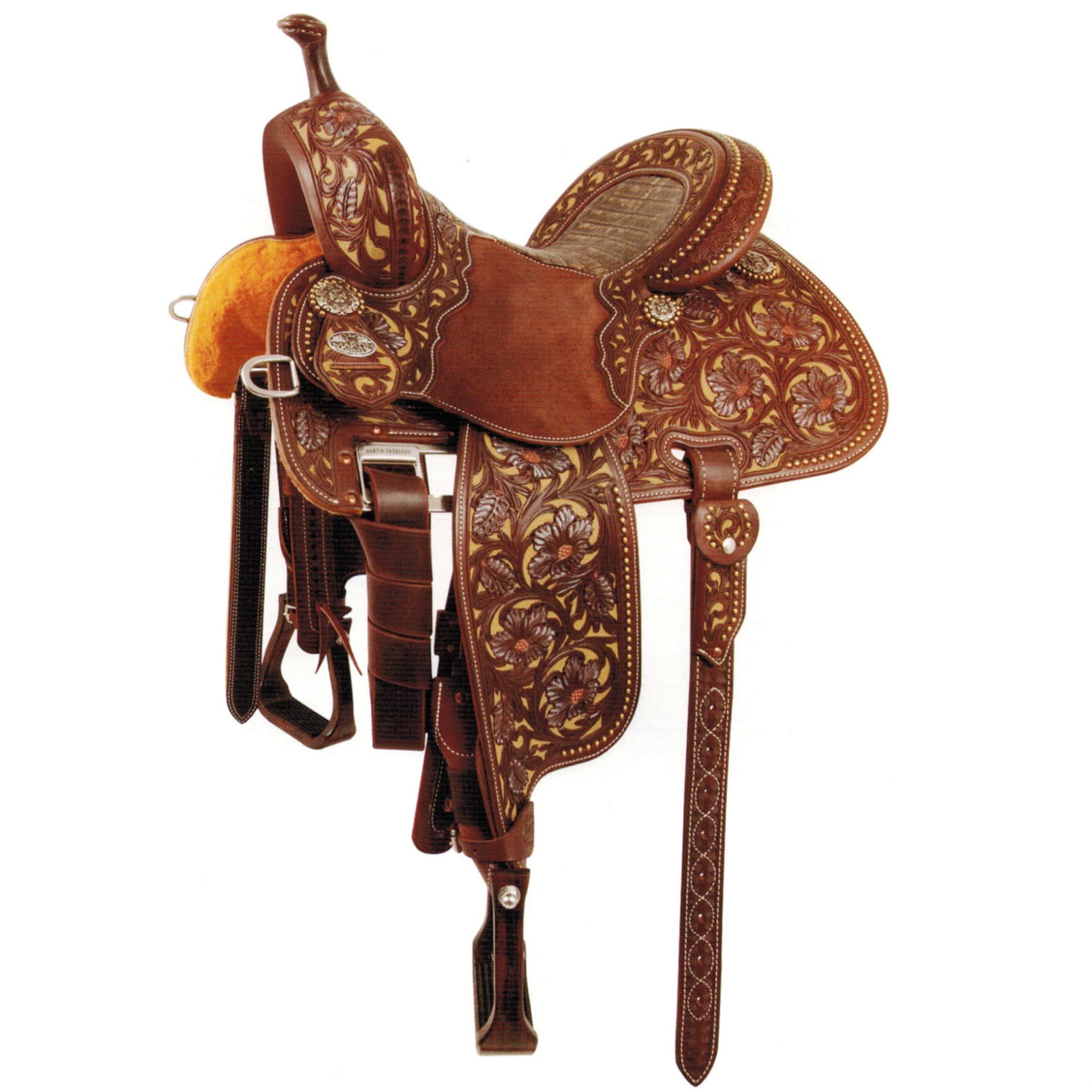 Crown C Sherry Cervi Barrel Racing Saddle - Koolparoo Saddle and Tack