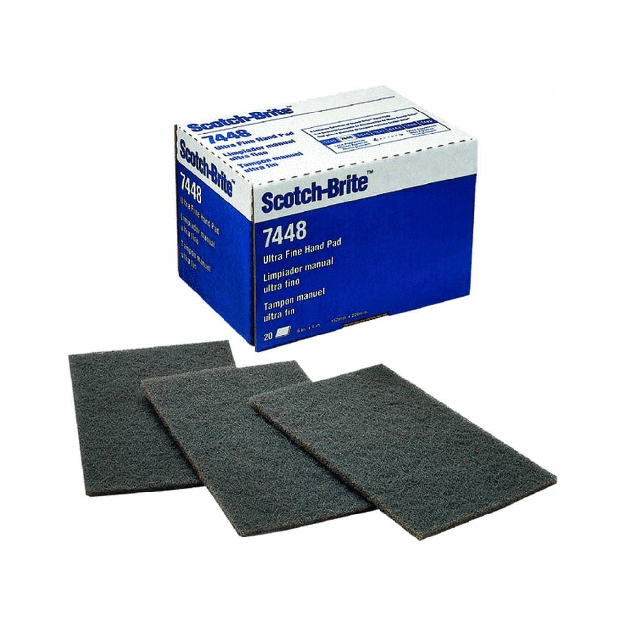 3M Scotch-Brite Ultra Fine Hand Pad 7448