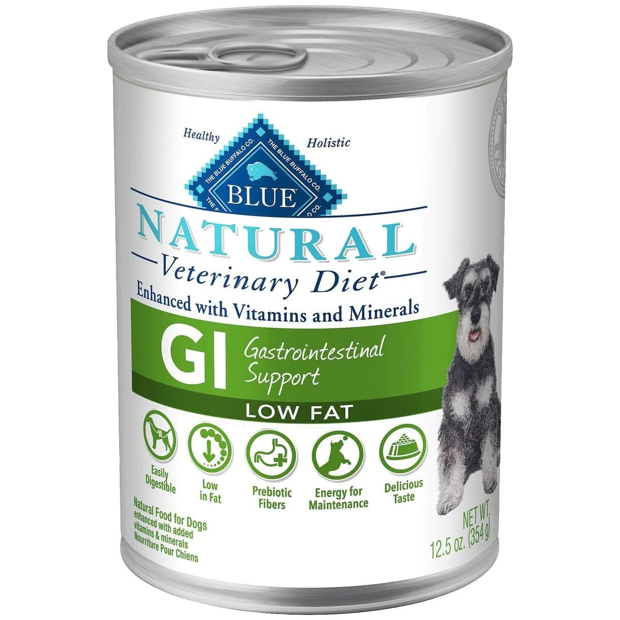 Blue Buffalo Natural Veterinary Diet GI Gastrointestinal Support Low ...