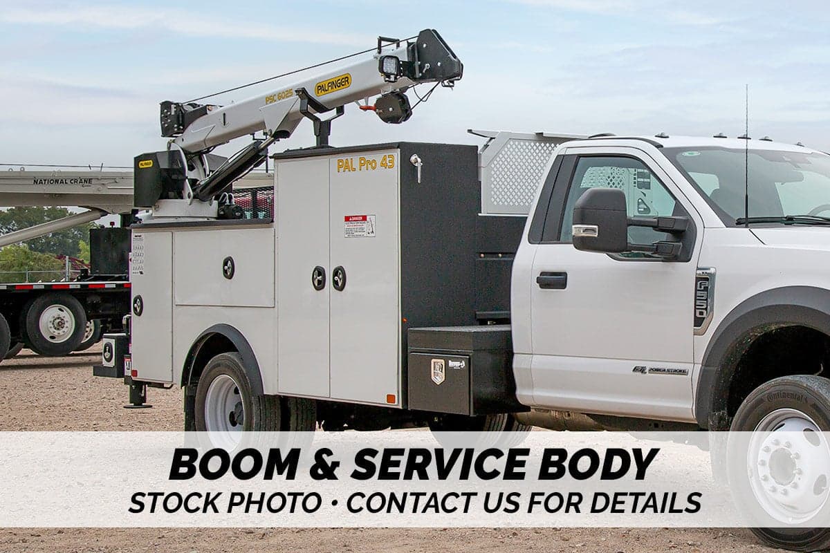 New Palfinger PSC 6025 Hydraulic with PAL Pro 43 service body