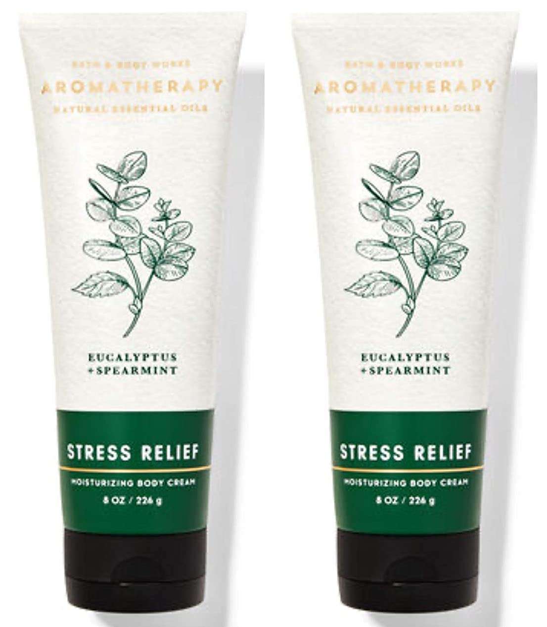 Bath & Body Works Aromatherapy Stress Relief Eucalyptus Spearmint Body ...