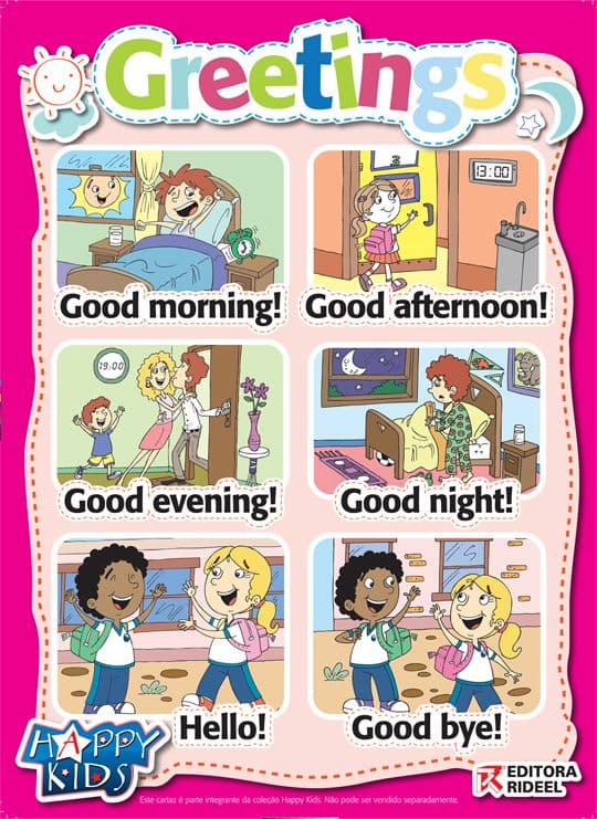 My English Class: Greetings - Saludos en inglés