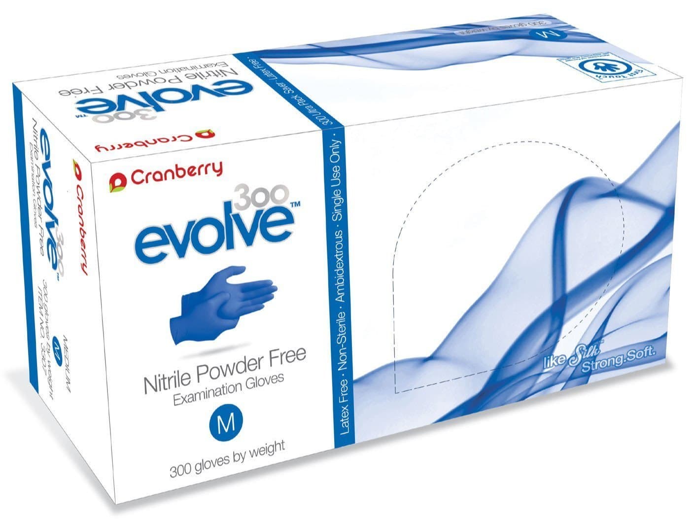 Cranberry Evolve 300 Nitrile Powder Free Gloves at Rs 1500/box | Powder ...