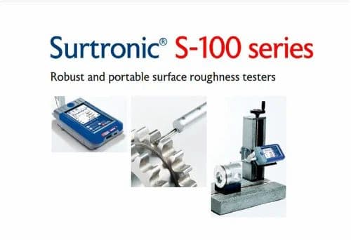 PLEASE SEE THE CATALOG Taylor Hobson Surtronic S-100 Roughness Tester ...