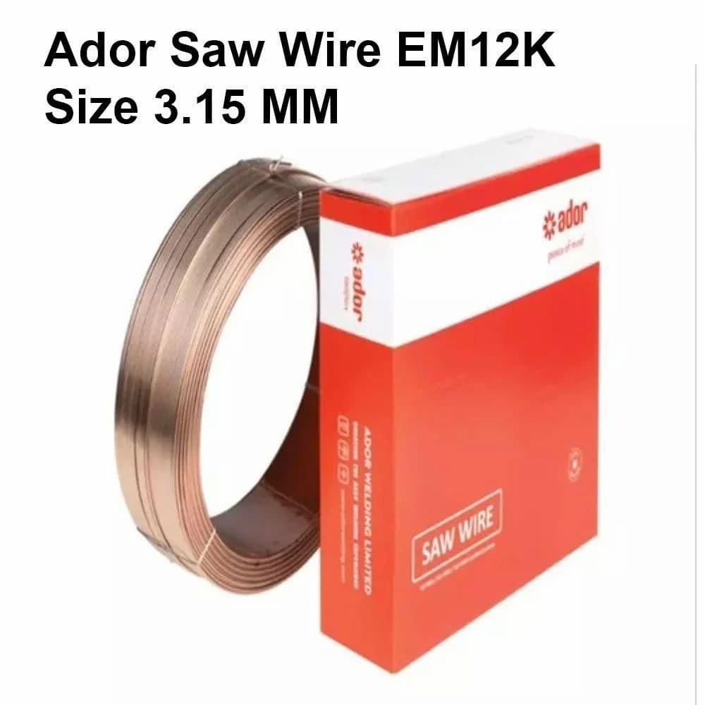 Mild Steel Ador Saw Wire EM12K Size 3.15 MM, For Welding at ₹ 116/kg in ...