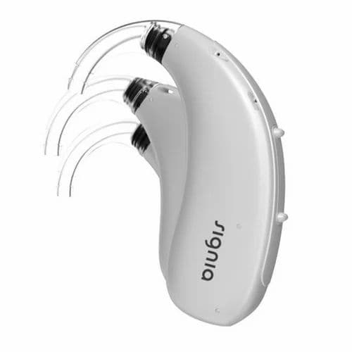 Aid Placement: Behind The Ear Digital Signia Motion X Hearing Aid at ...