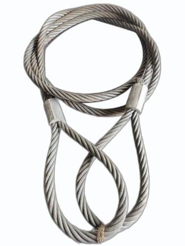 Galvanized Wire Rope Sling at ₹ 250/piece | Wire Rope Slings in Sonipat ...