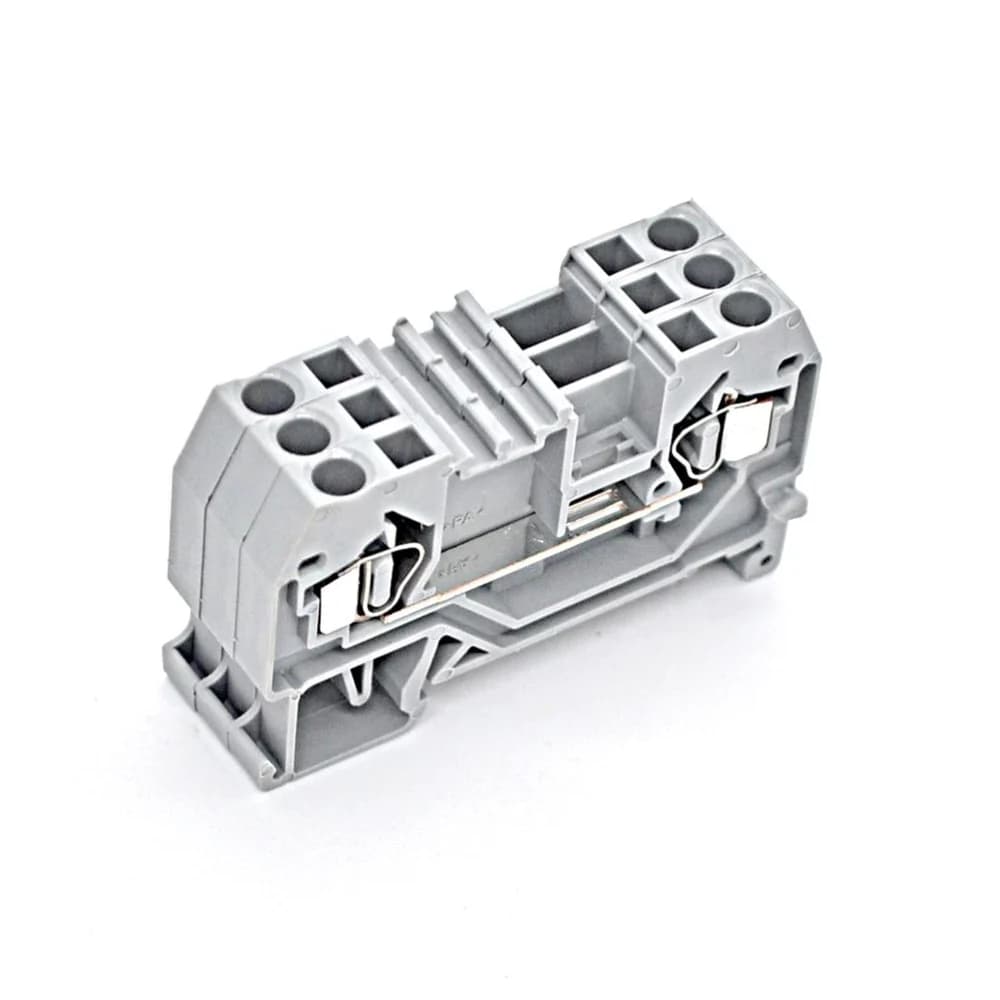 280-901 Terminal Wago 2-conductor through terminal block 2.5 mm - gray ...