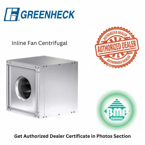 Greenheck Inline Fan Centrifugal (Price, Model and Datasheet On Request ...