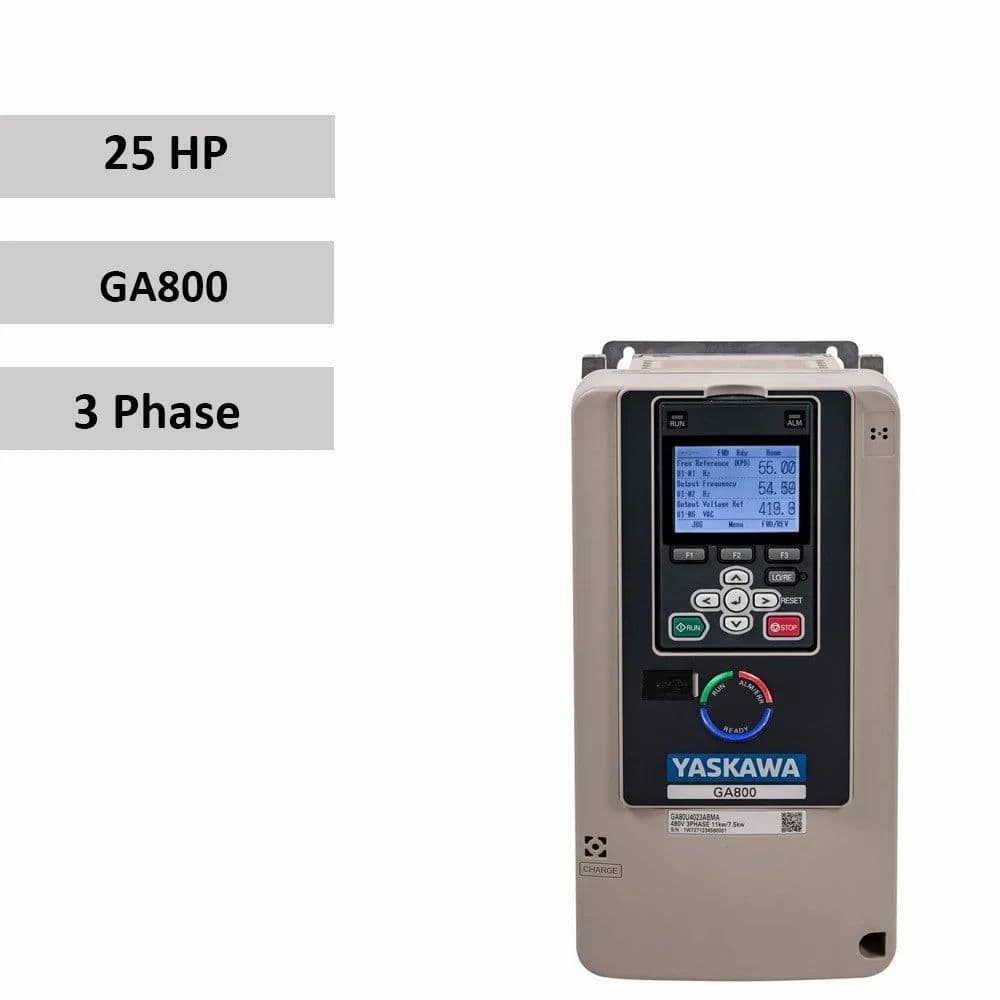 Yaskawa GA800 Variable Frequency Drive, 25 HP at ₹ 10500 in Greater ...
