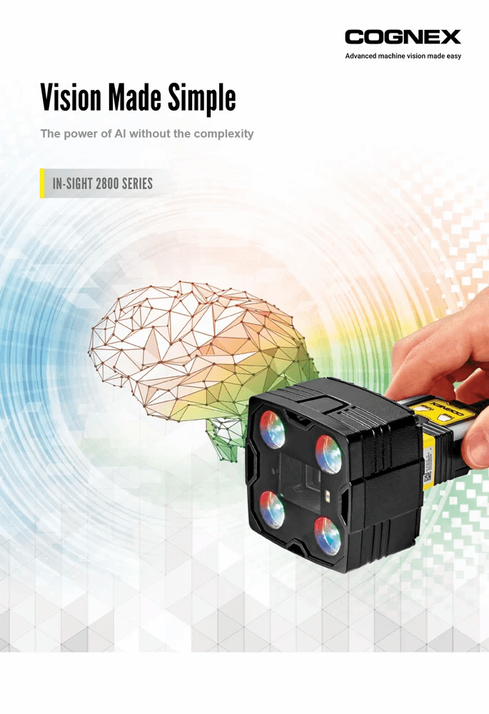 Cognex Insight 2800 Series, 1280 X 1024 (1.3 Mp) at ₹ 300000 in ...