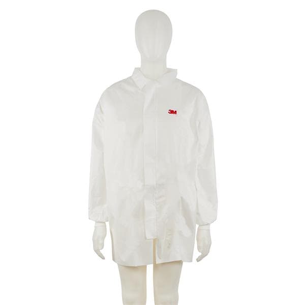 3M 4440 Disposable Protective Lab Coat - White available online ...