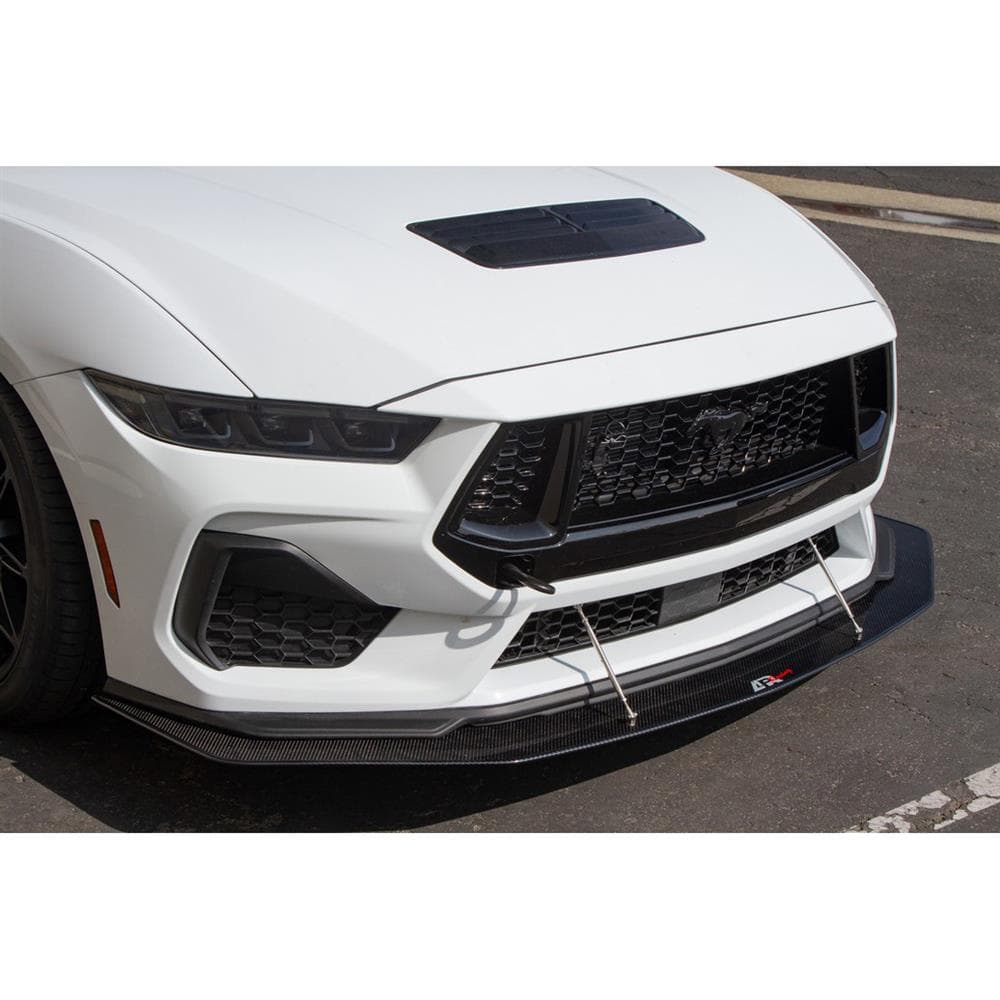 APR Mustang Carbon Fiber Front Splitter w/ Support Rods (24-26) GT CW ...