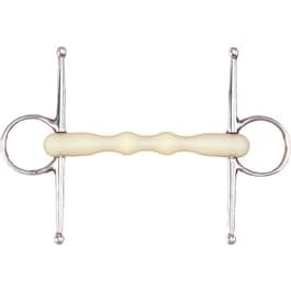 Happy Mouth Shaped Mullen Mouth Full Cheek Bit | Adams Horse Supplies