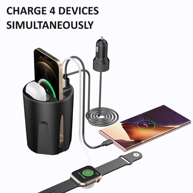Car-Wireless-Charger-Cup-Holder-QI-Wireless-Car-Phone-Headset-Charger ...