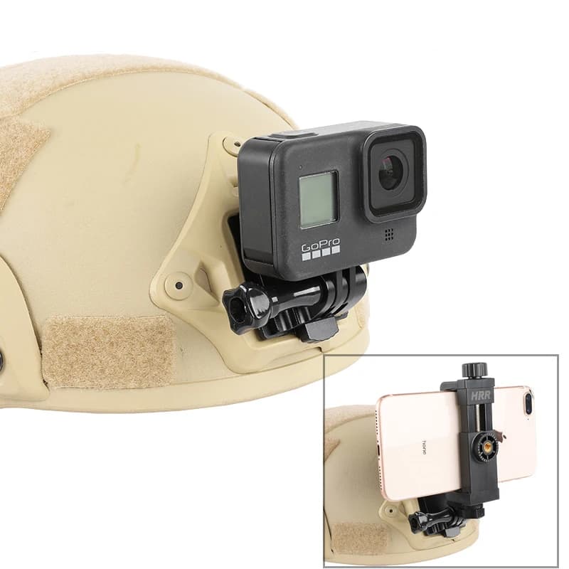 NVG-Tactical-helmet-mount-bsae-for-GoPro9-SJCAM-AKASO-DJI-Action-Camera ...