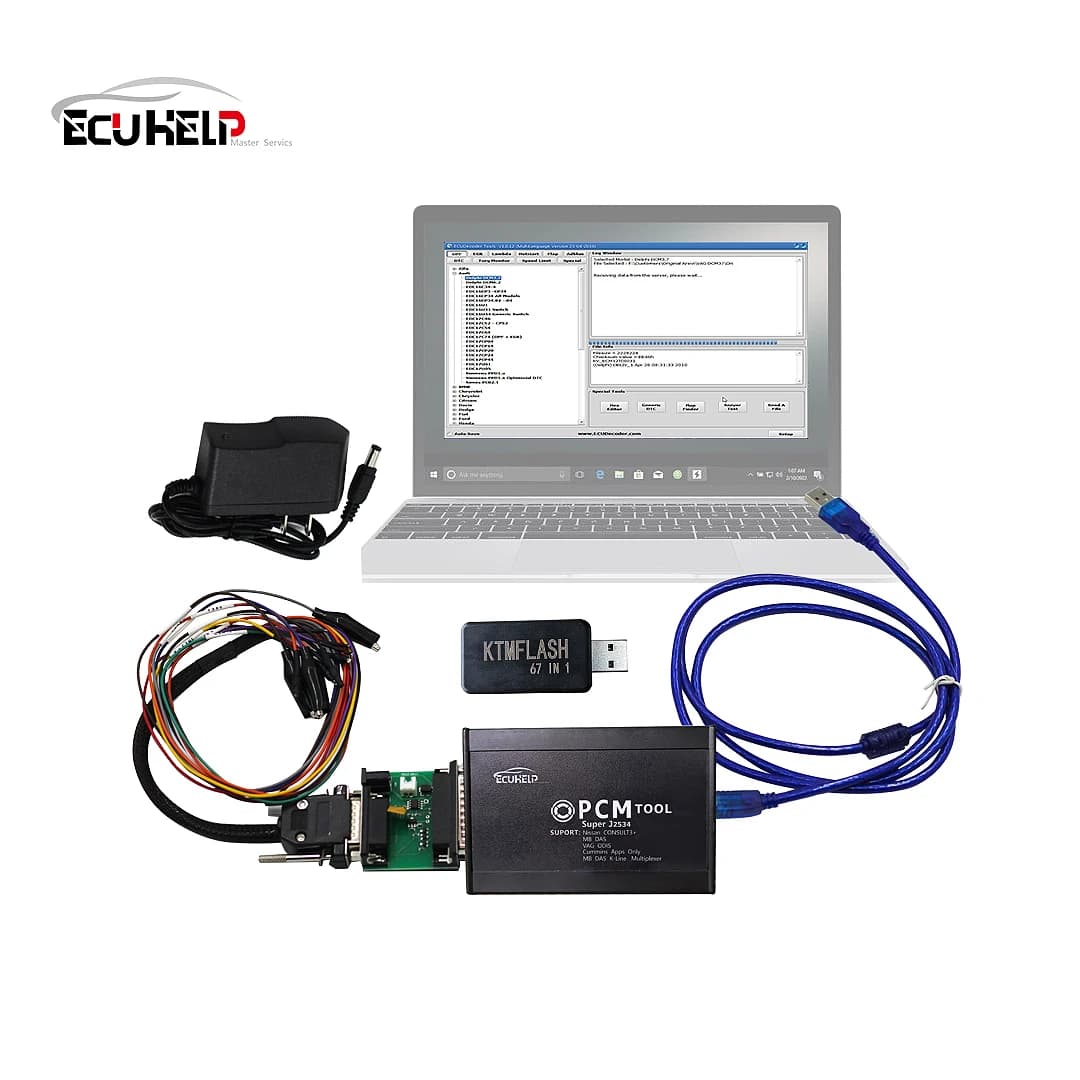 Ecu Programmer 67 In 1 Full Set Or Dongle Only Original Pcmflash Chip ...