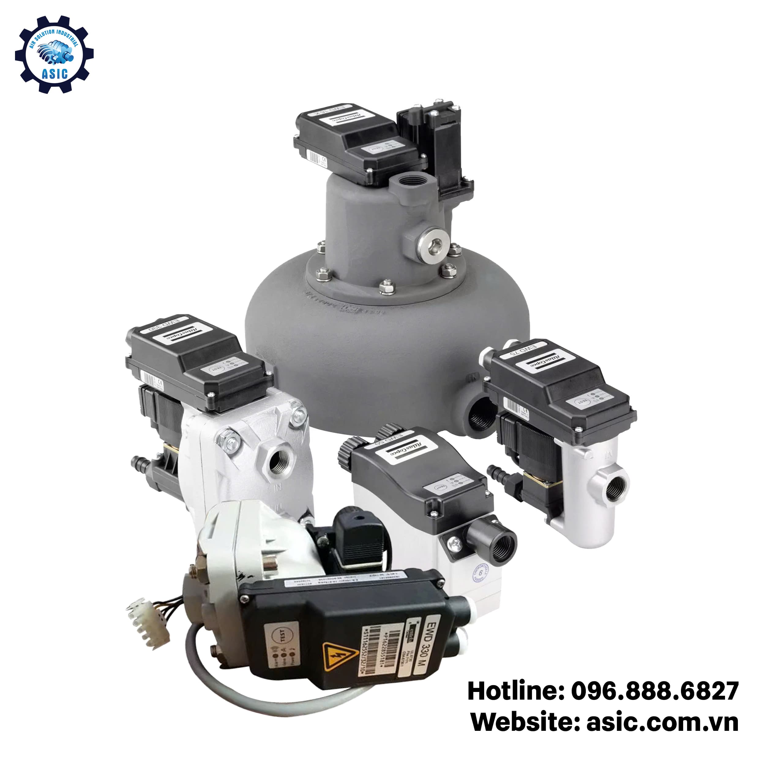 Van xả nước EWD 330 của hãng Atlas Copco