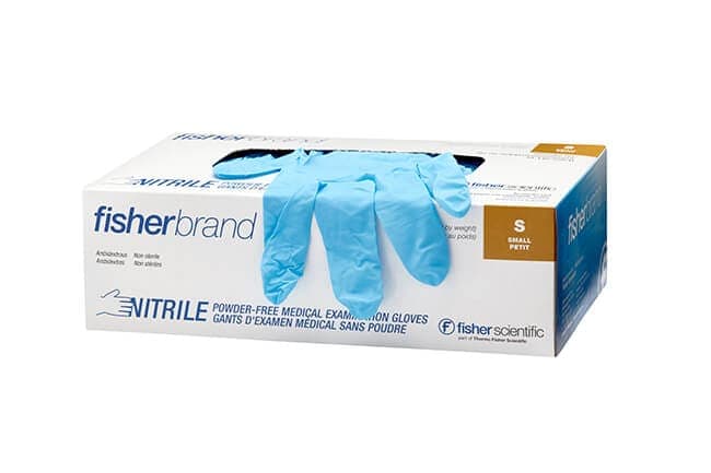 Fisherbrand Powder-Free Nitrile Exam Gloves Small:Gloves, Glasses and