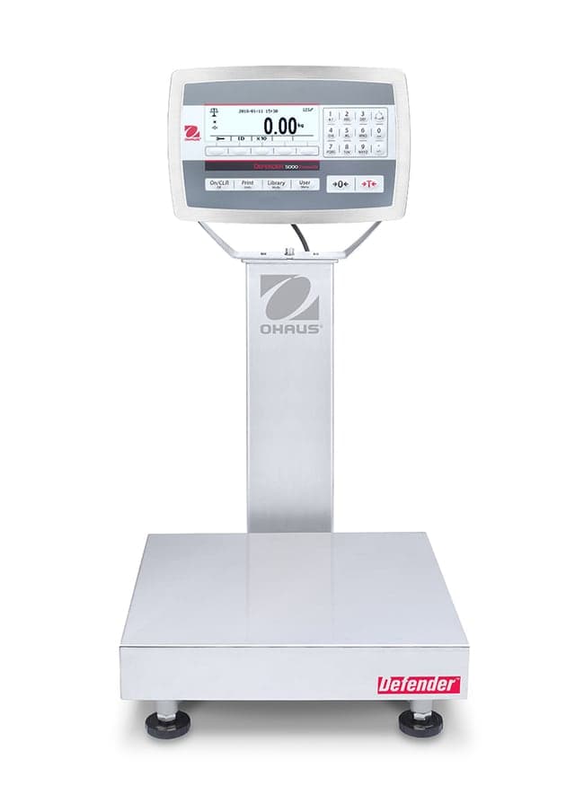 OHAUS Defender 5000 Bench Scales, 12 x 12 Inch Platform:Balances and ...