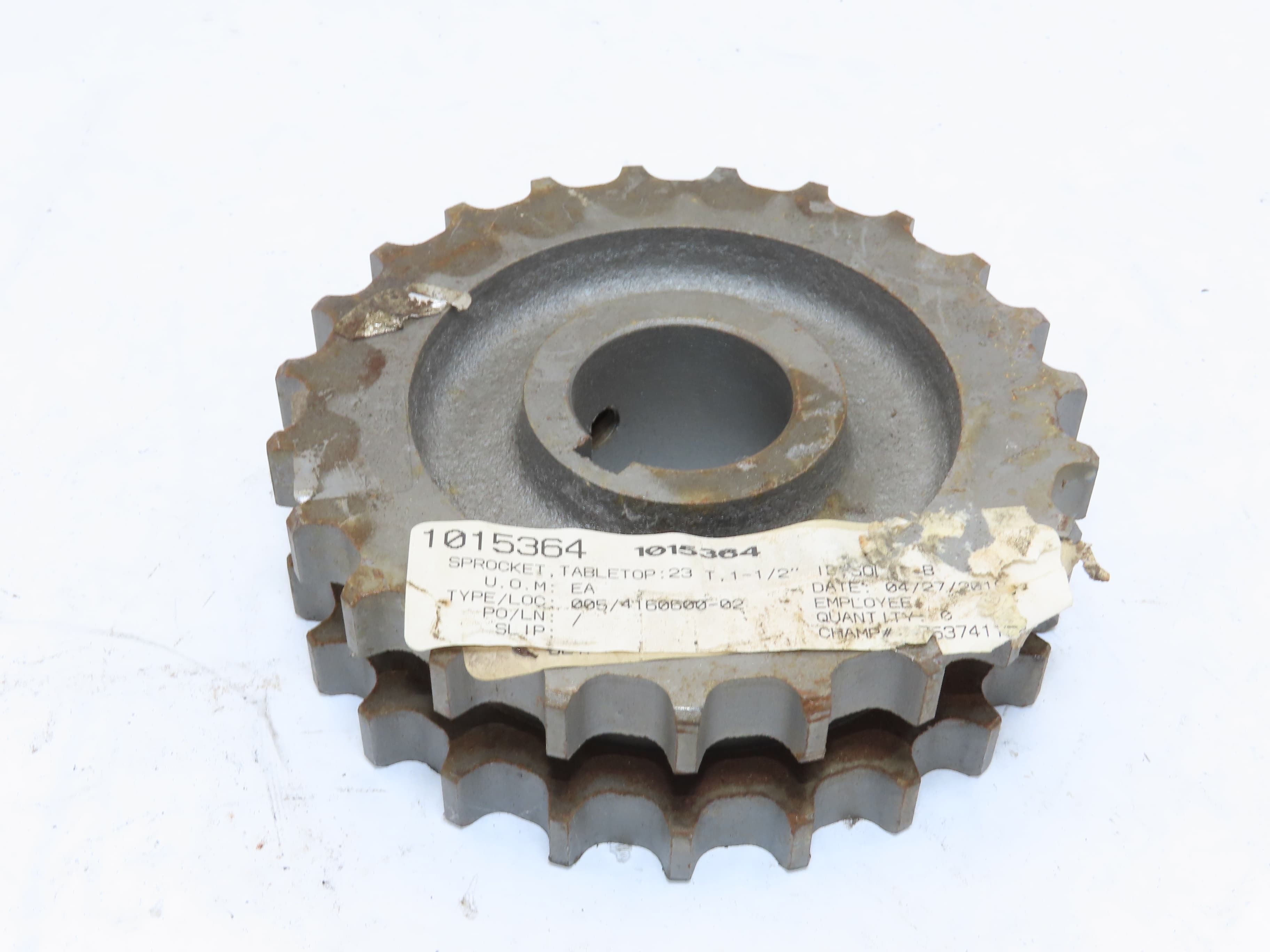 Rexnord 815-23T Tabletop Conveyor Chain Grooved Iron Sprocket 23Tooth 1 ...