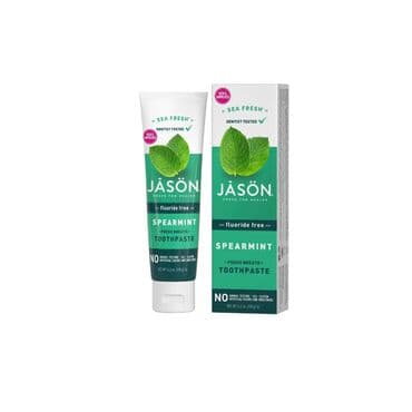 Jason Fluoride-Free Spearmint Fresh Breath Toothpaste | Buy Online in ...