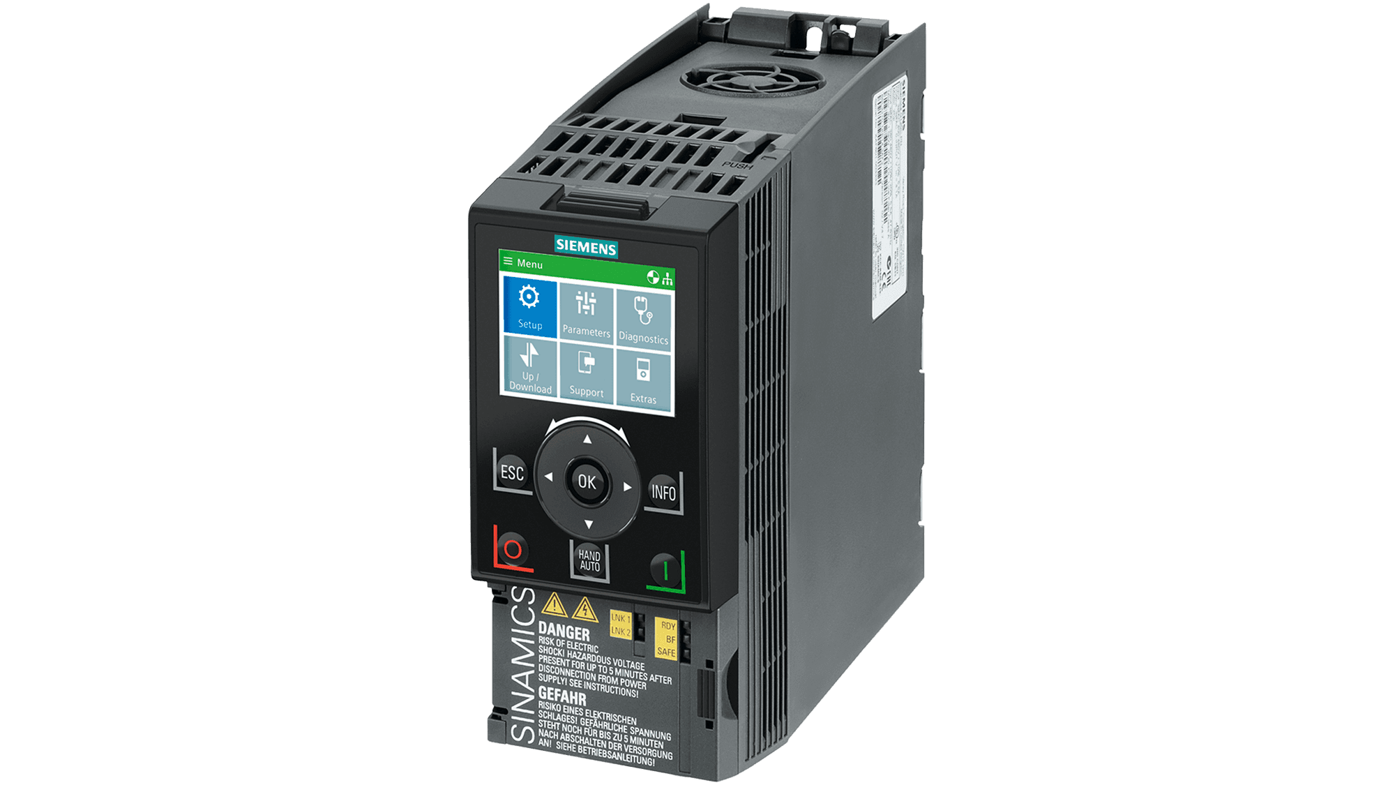 Siemens Sinamics G120C Compact Vector Standard AC Drive | ASICEDirect ...