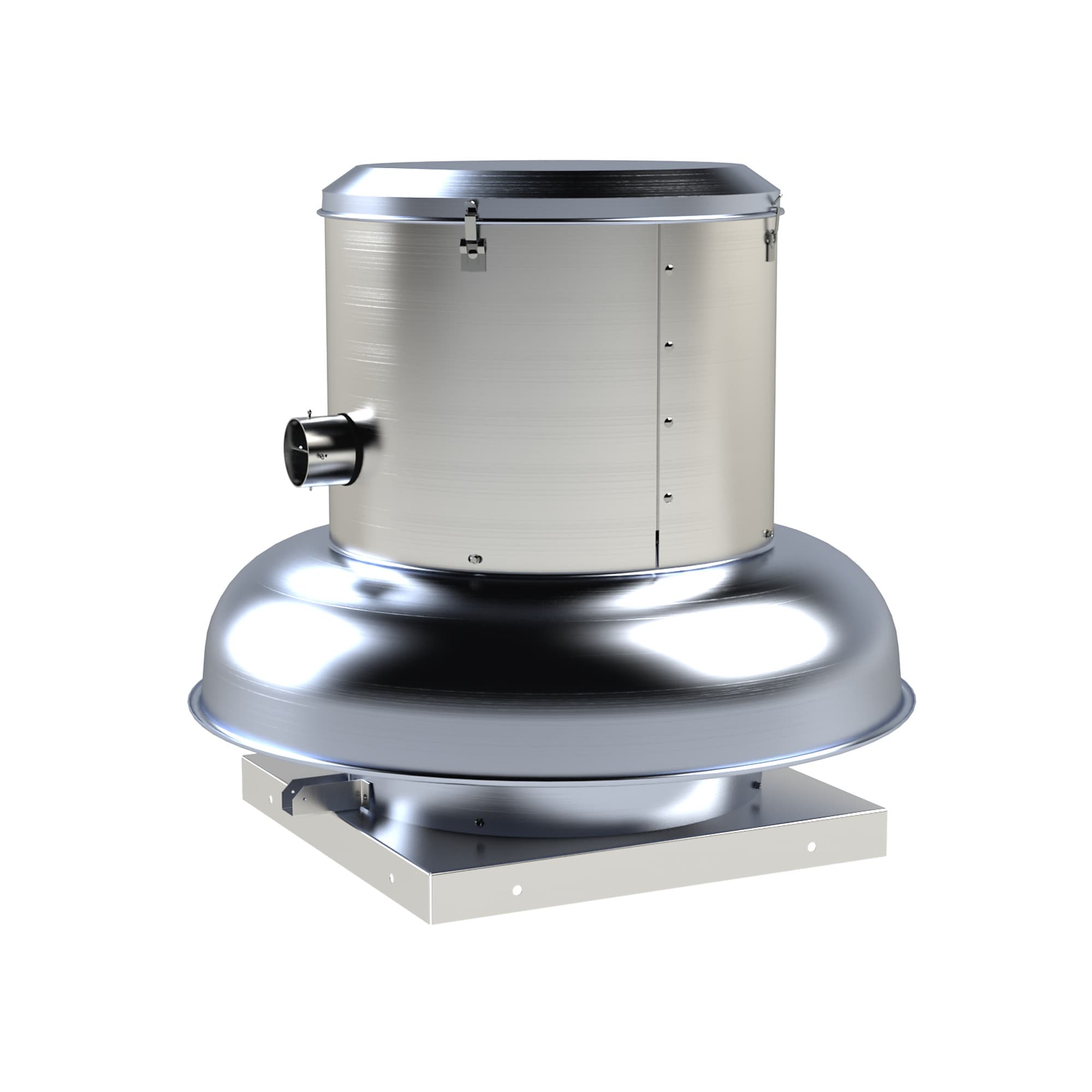 Canarm ALX Series Spun Aluminum Exhaust Fan — 13.5in. Down Blast, Belt ...