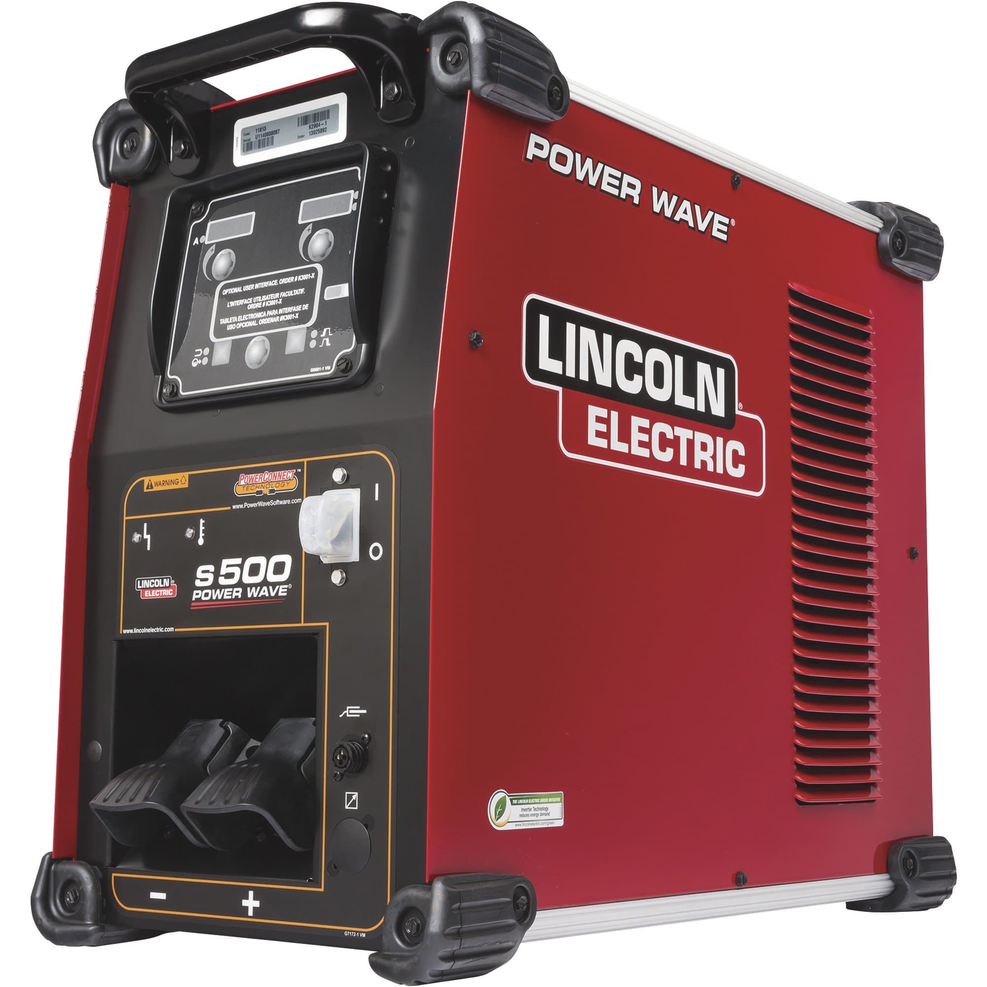 Lincoln Electric Power Wave S500 Advanced Multi-Process Welder — 208 ...