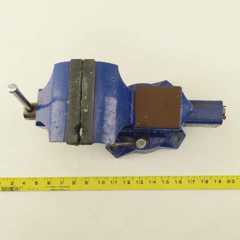 Westward 5" Jaw Combination Pipe Swivel Base Bench Vise 4" Open ...