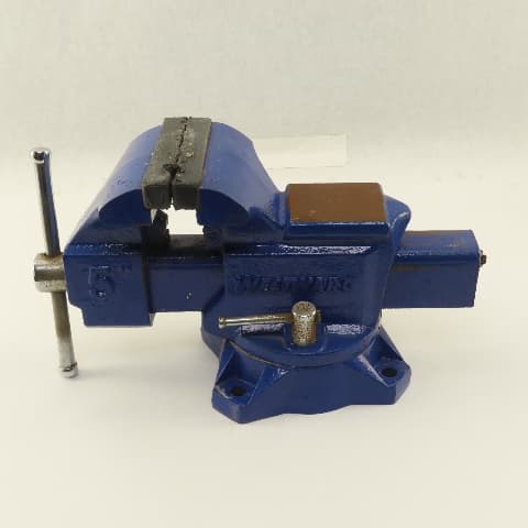 Westward 5" Jaw Combination Pipe Swivel Base Bench Vise 4" Open ...