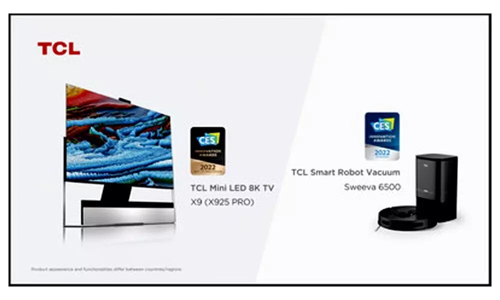 TCL 8K OD Zero Mini LED TV and Smart Home Appliance Receives CES 2022 ...