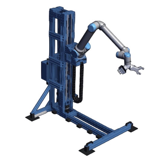 Vertical palletizer for Universal Robots UR10e with OnRobot Grippers ...