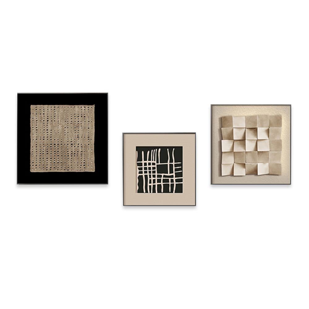 FOLVOJ Canvas + Aluminum frame + Abstract sculpture on the floor | Wayfair