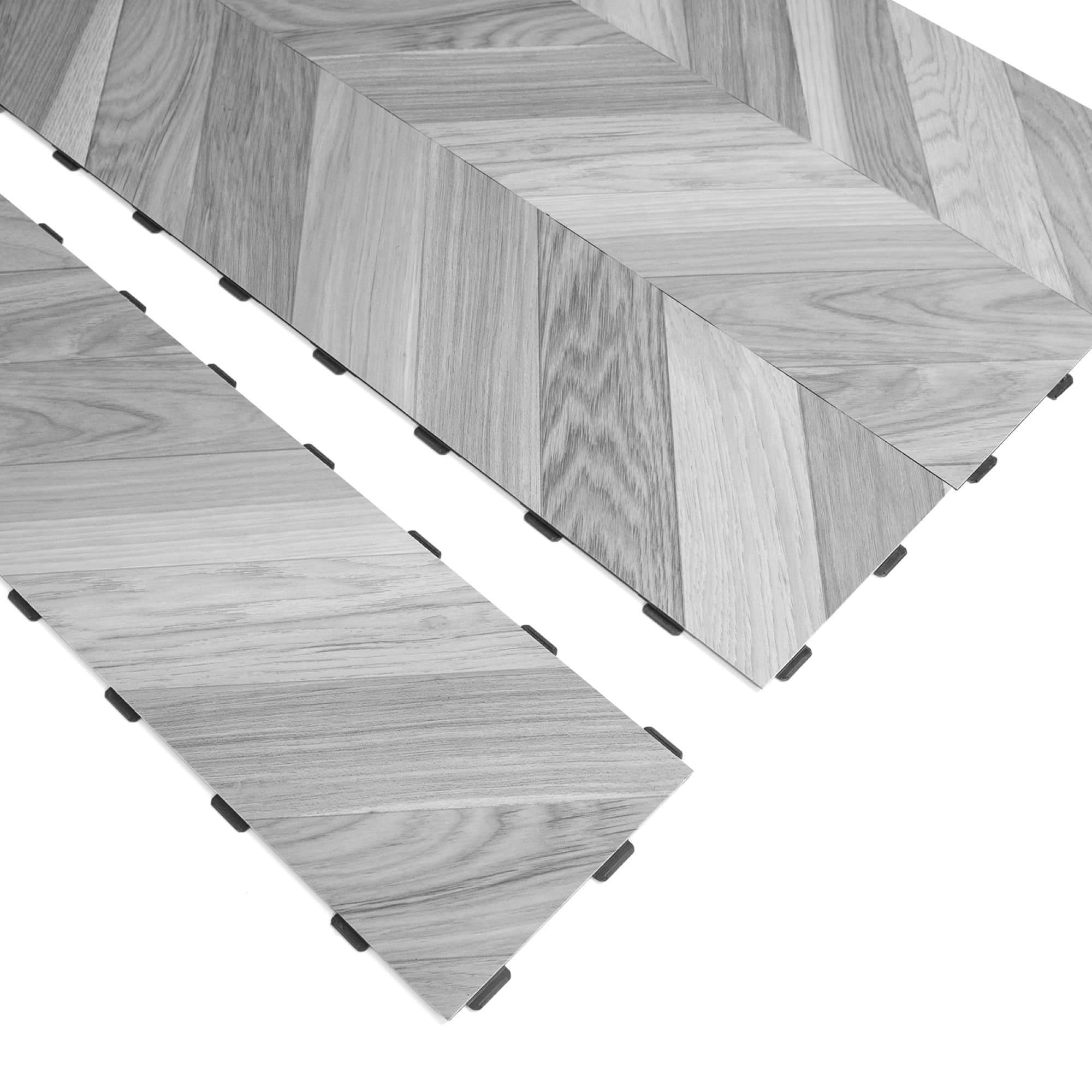 Art3d 6" x 36" x 5mm Luxury Click-Lock Vinyl Plank, Interlocking Floor ...