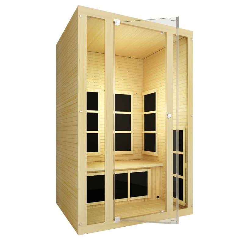 JNH Lifestyles Joyous 2 Person FAR Infrared Sauna & Reviews | Wayfair