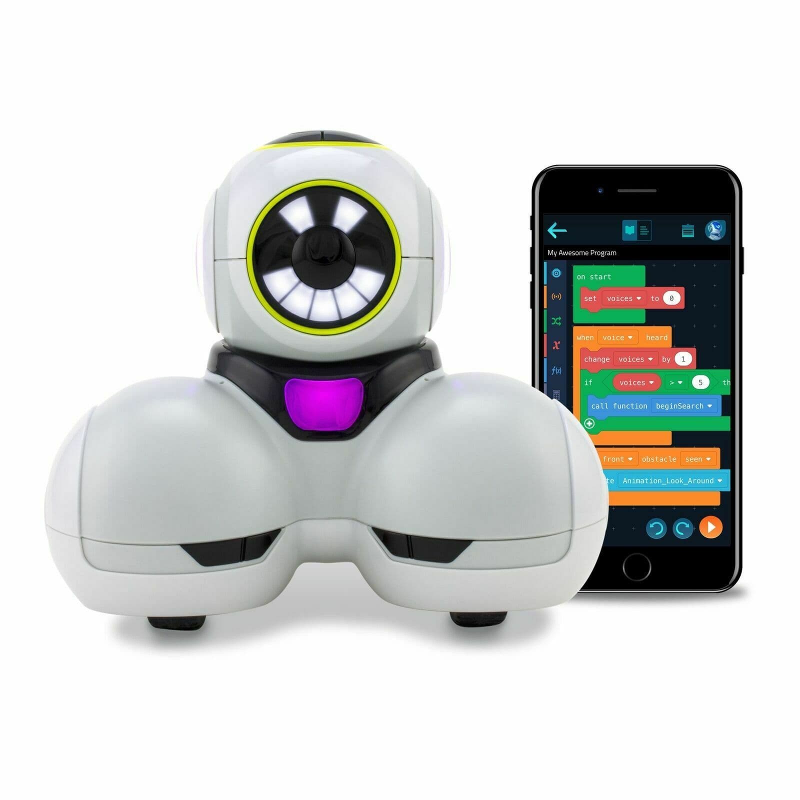 Wonder Workshop Cue STEM Coding Educational Robot for Kids Age 10 and ...