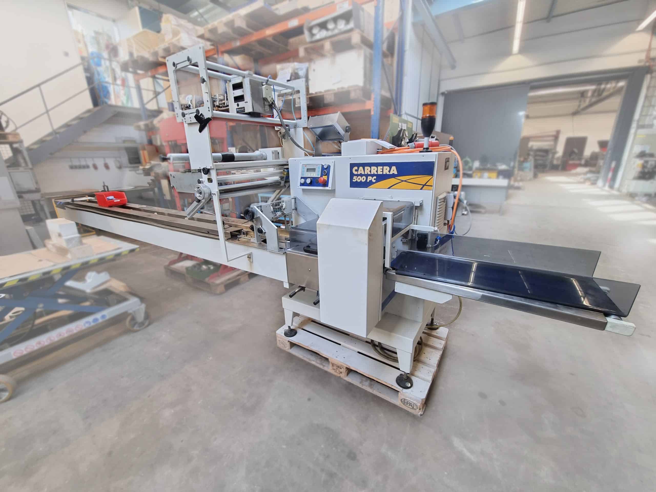 Horizontal flow packing machine - Ilapak - Carrera 500PC - Bakers Machinery