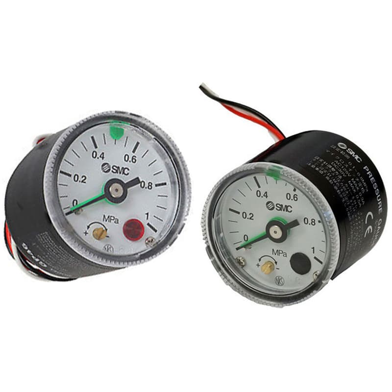 Pressure gauge with switches SMC GP46 series GP46-10-01-X201