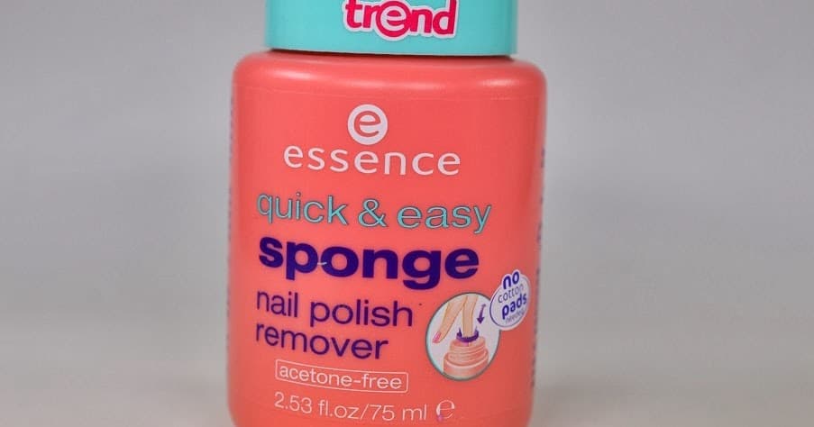 Glam & Shine - Beautyblog: essence quick & easy sponge nail polish remover