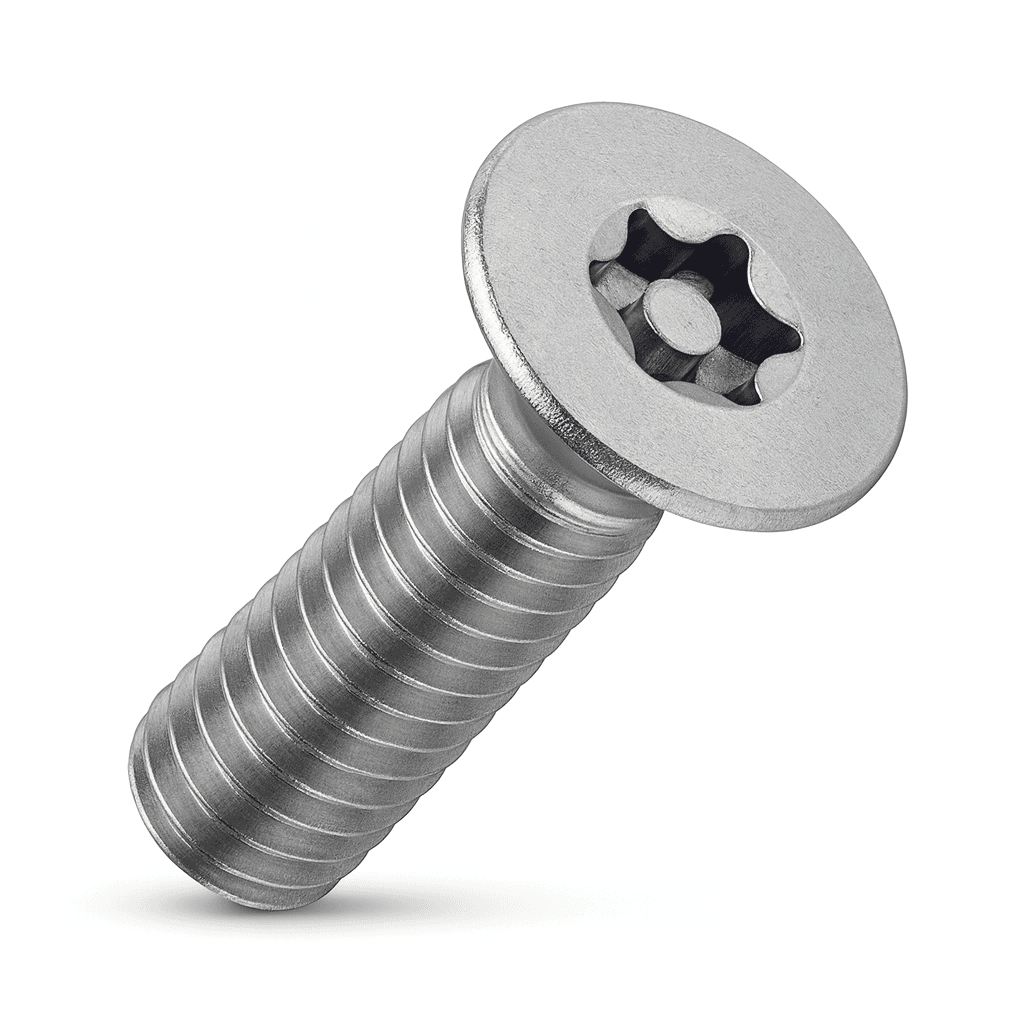 M8 x 80mm Security Countersunk Socket Machine Screws 6lobe Pin Torx ...